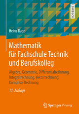 Mathematik für Fachschule Technik und Berufskolleg - Rapp, Heinz