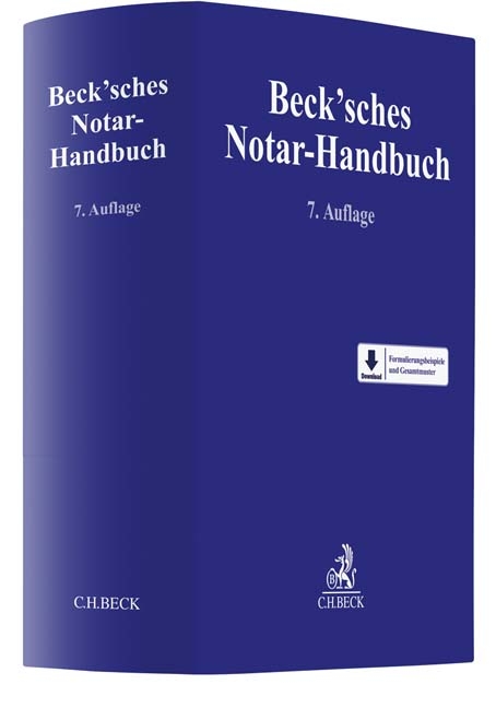 Beck'sches Notar-Handbuch - 