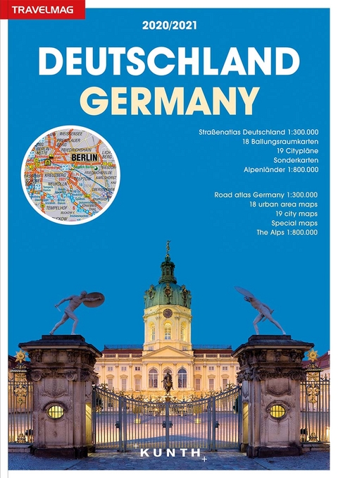 Reiseatlas Deutschland 2020/2021 1:300 000 Travelmag