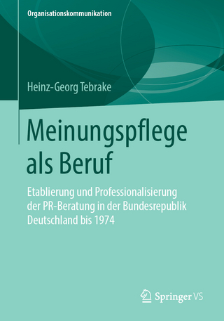 Meinungspflege als Beruf - Heinz-Georg Tebrake