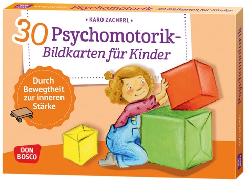 30 Psychomotorik-Bildkarten für Kinder - Karo Zacherl