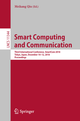 Smart Computing and Communication - Meikang Qiu