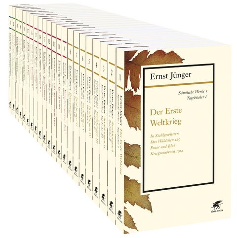 Sämtliche Werke in 22 Bänden - Ernst Jünger