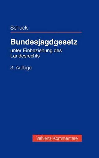 Bundesjagdgesetz - Marcus Schuck