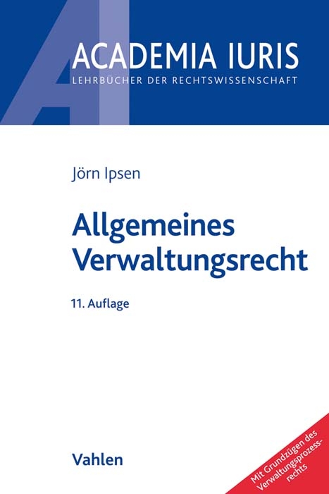 Allgemeines Verwaltungsrecht - Jörn Ipsen