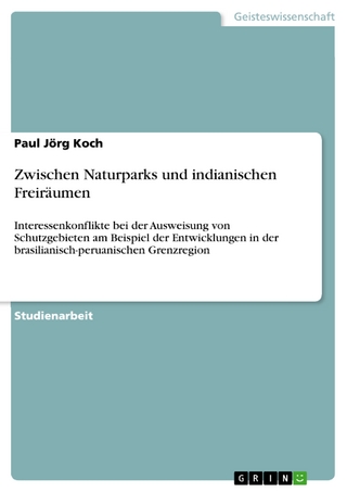 Zwischen Naturparks und indianischen Freiräumen - Paul Jörg Koch