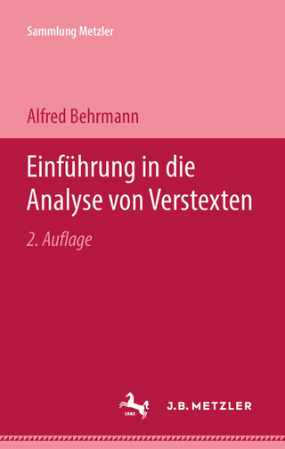 Einführung in die Analyse von Verstexten - Alfred Behrmann