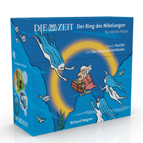 Der Ring des Nibelungen für kleine Hörer, sowie Parsifal und Der fliegende Holländer, Die ZEIT-Edition - Richard Wagner