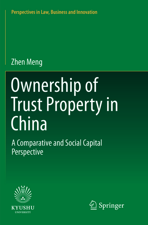 Ownership of Trust Property in China - Zhen Meng