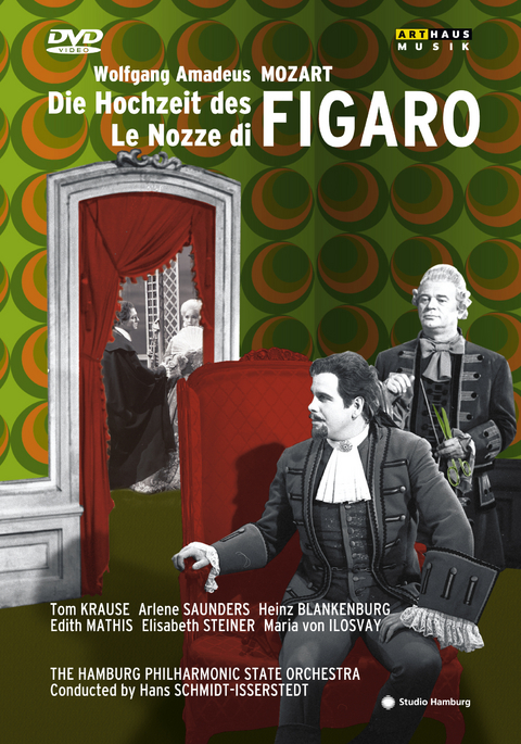 Die Hochzeit des Figaro, 1 DVD - Wolfgang Amadeus Mozart