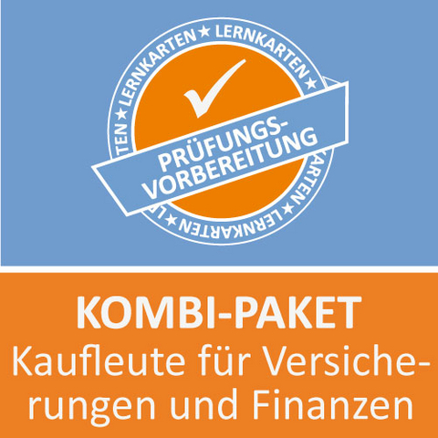Kombi-Paket Kaufmann für Versicherungen und Finanzen Lernkarten - Michaela Rung-Kraus, Jennifer Christiansen