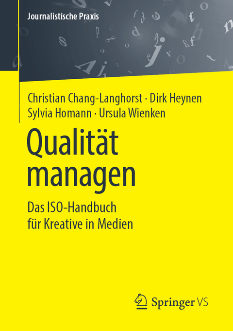 Qualität managen - Christian Chang-Langhorst, Dirk Heynen, Sylvia Homann, Ursula Wienken