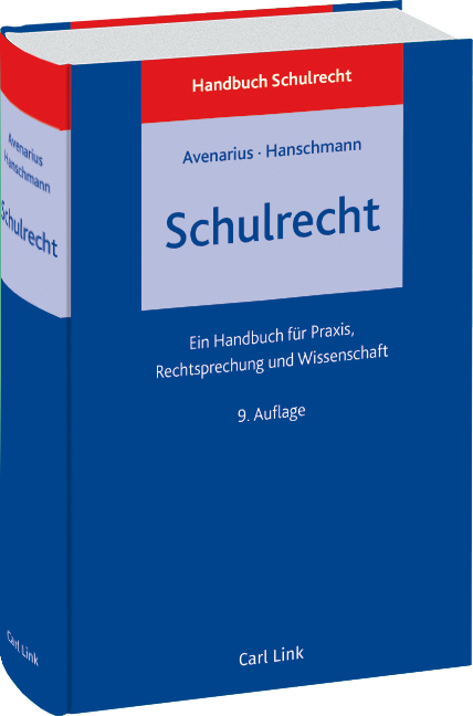 Schulrecht - Hermann Avenarius, Felix Hanschmann