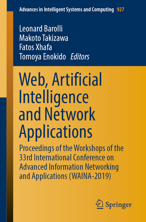Web, Artificial Intelligence and Network Applications - 