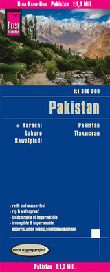 Reise Know-How Landkarte Pakistan (1:1.300.000) - Reise Know-How Verlag Peter Rump
