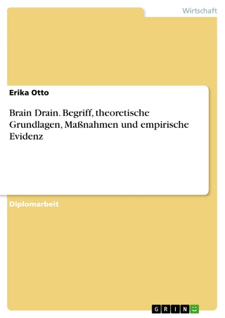 Brain Drain. Begriff, theoretische Grundlagen, Maßnahmen und empirische Evidenz - Erika Otto