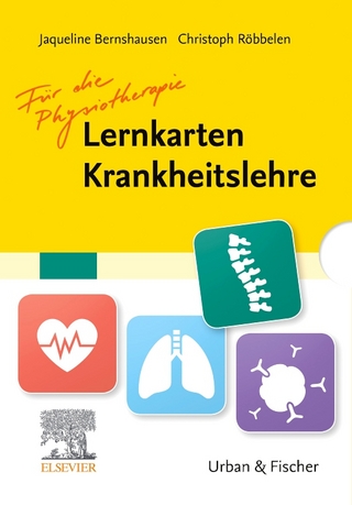 Lernkarten Krankheitslehre für die Physiotherapie - Jaqueline Bernshausen; Christoph Röbbelen