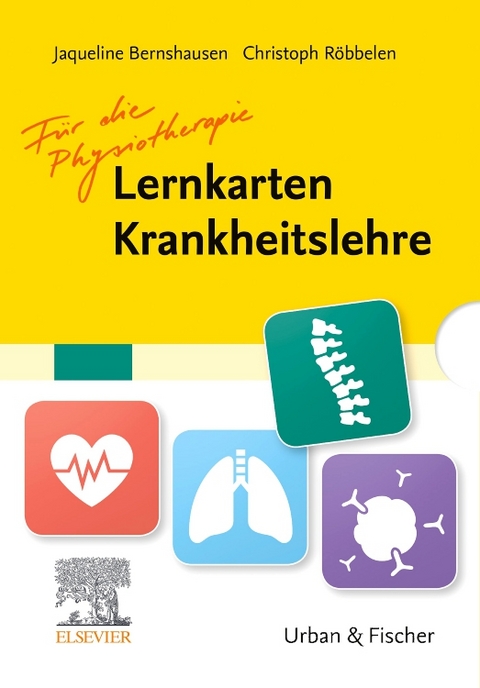 Lernkarten Krankheitslehre für die Physiotherapie - Jaqueline Bernshausen, Christoph Röbbelen
