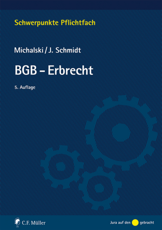 BGB-Erbrecht - Lutz Michalski; Jessica Schmidt