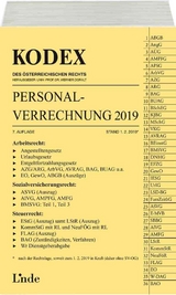KODEX Personalverrechnung 2019 - Hofbauer, Josef; Doralt, Werner