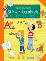 Schlau für die Schule: Mein buntes Sticker-Lernbuch: Buchstaben, Silben, Wörter - Christine Mildner