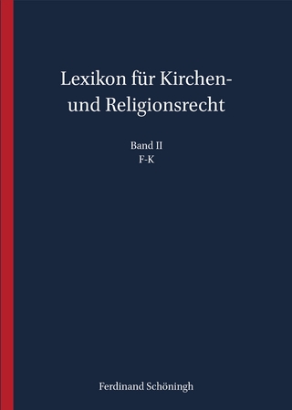 Lexikon für Kirchen- und Religionsrecht - Heribert Hallermann; Thomas Meckel; Michael Droege; Heinrich de Wall