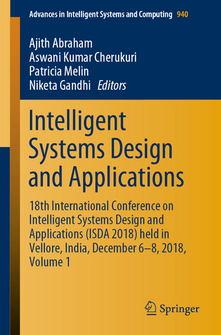 Intelligent Systems Design and Applications - Ajith Abraham; Aswani Kumar Cherukuri; Patricia Melin; Niketa Gandhi