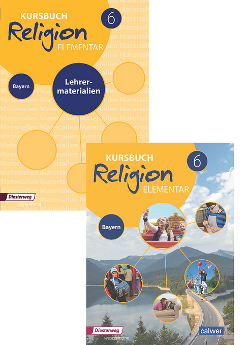Kombi-Paket: Kursbuch Religion Elementar 6 - Ausgabe 2017 für Bayern - 