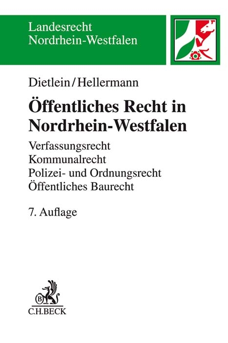 Öffentliches Recht in Nordrhein-Westfalen - Johannes Dietlein, Johannes Hellermann