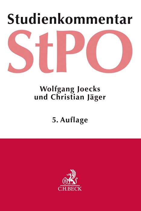Strafprozessordnung - Wolfgang Joecks, Christian Jäger