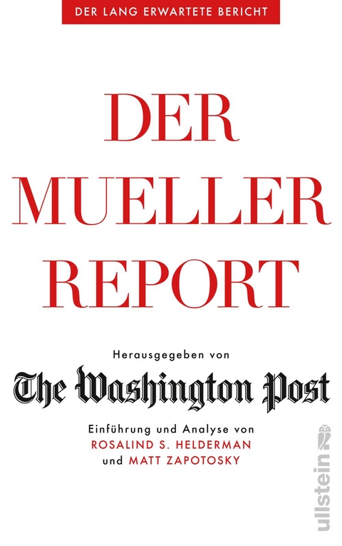 Der Mueller-Report -  The Washington Post