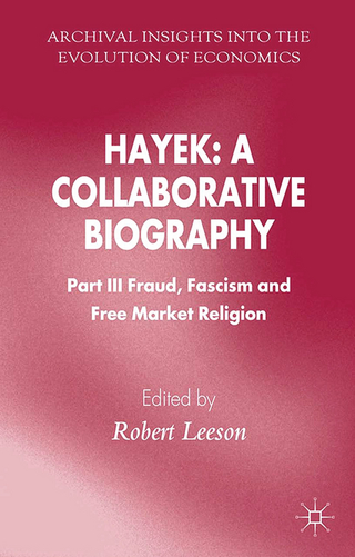 Hayek: A Collaborative Biography - R. Leeson