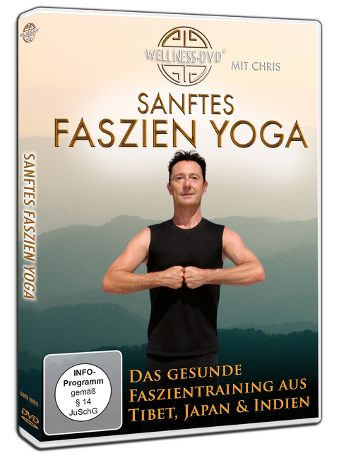 Sanftes Faszien Yoga - Das gesunde Faszientraining aus Tibet, Japan & Indien, 1 DVD
