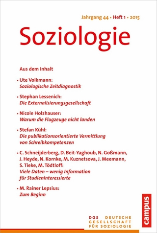 Soziologie 1.2015 - Georg Vobruba