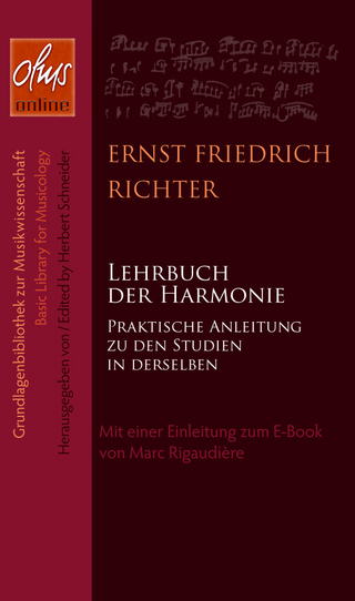 Lehrbuch der Harmonie  E-Book - Ernst Friedrich Richter