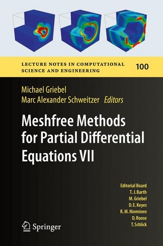 Meshfree Methods for Partial Differential Equations VII - Michael Griebel; Marc Alexander Schweitzer