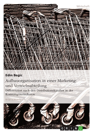 Aufbauorganisation in einer Marketing- und Vertriebsabteilung - Edin Begic
