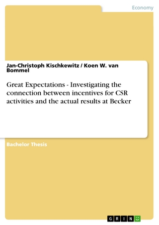 Great Expectations - Investigating the connection between incentives for CSR activities and the actual results at Becker - Jan-Christoph Kischkewitz; Koen W. van Bommel