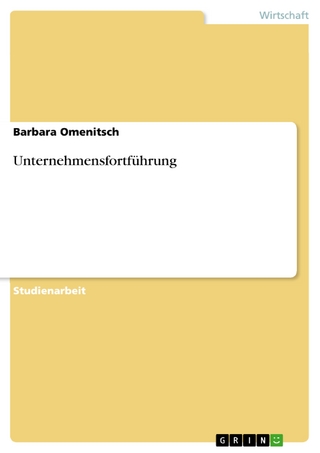 Unternehmensfortführung - Barbara Omenitsch
