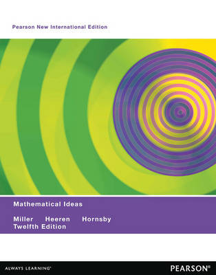 Mathematical Ideas - Vern E. Heeren; John Hornsby; Charles D. Miller