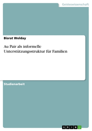 Au Pair als informelle Unterstützungsstruktur für Familien - Bisrat Wolday