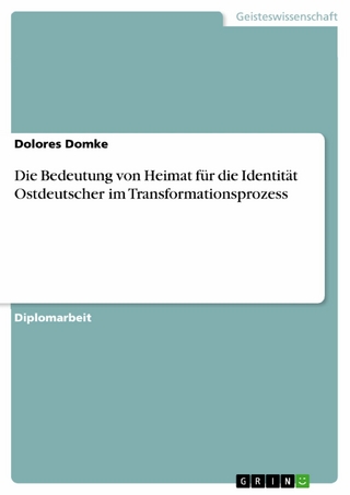 Die Bedeutung von Heimat für die Identität Ostdeutscher im Transformationsprozess - Dolores Domke