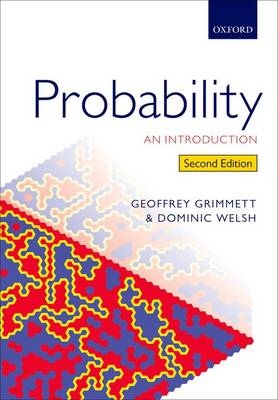 Probability - Geoffrey Grimmett; Dominic Welsh