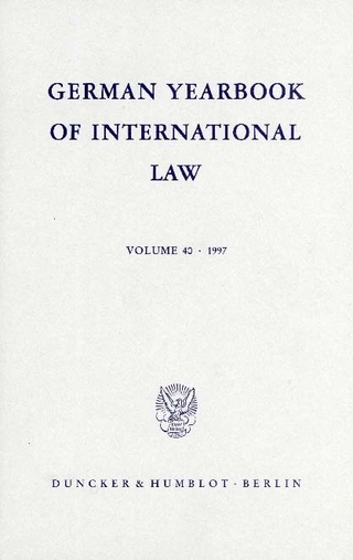 German Yearbook of International Law / Jahrbuch für Internationales Recht. - Jost Delbrück