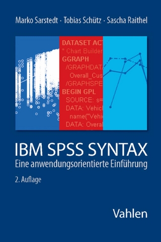 Sarstedt/Schütz, IBM SPSS Syntax - Marko Sarstedt; Tobias Schütz
