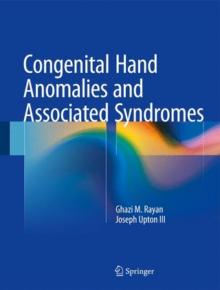 Congenital Hand Anomalies and Associated Syndromes - Ghazi M. Rayan; Joseph Upton III