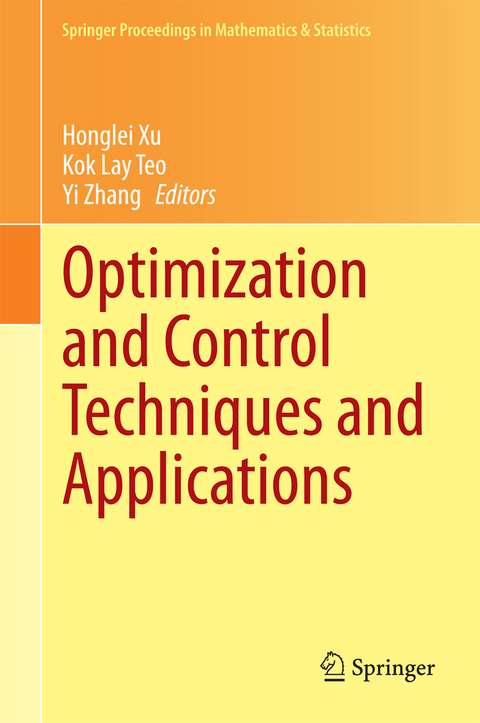 Optimization and Control Techniques and Applications - 