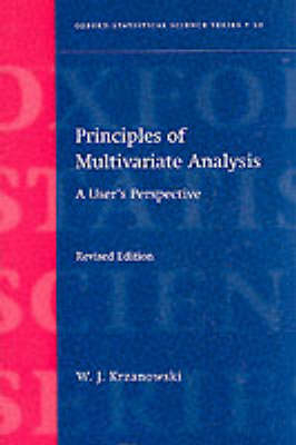 Principles of Multivariate Analysis - Wojtek Krzanowski