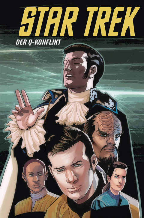 Star Trek Comicband 17: Der Q-Konflikt - Scott Tipton, David Tipton