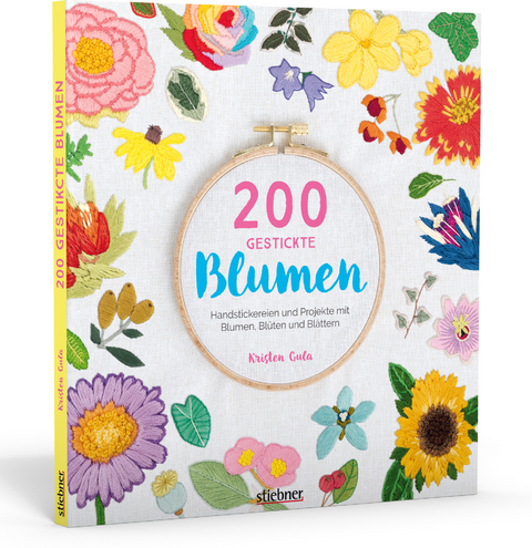 200 gestickte Blumen - Kristen Gula